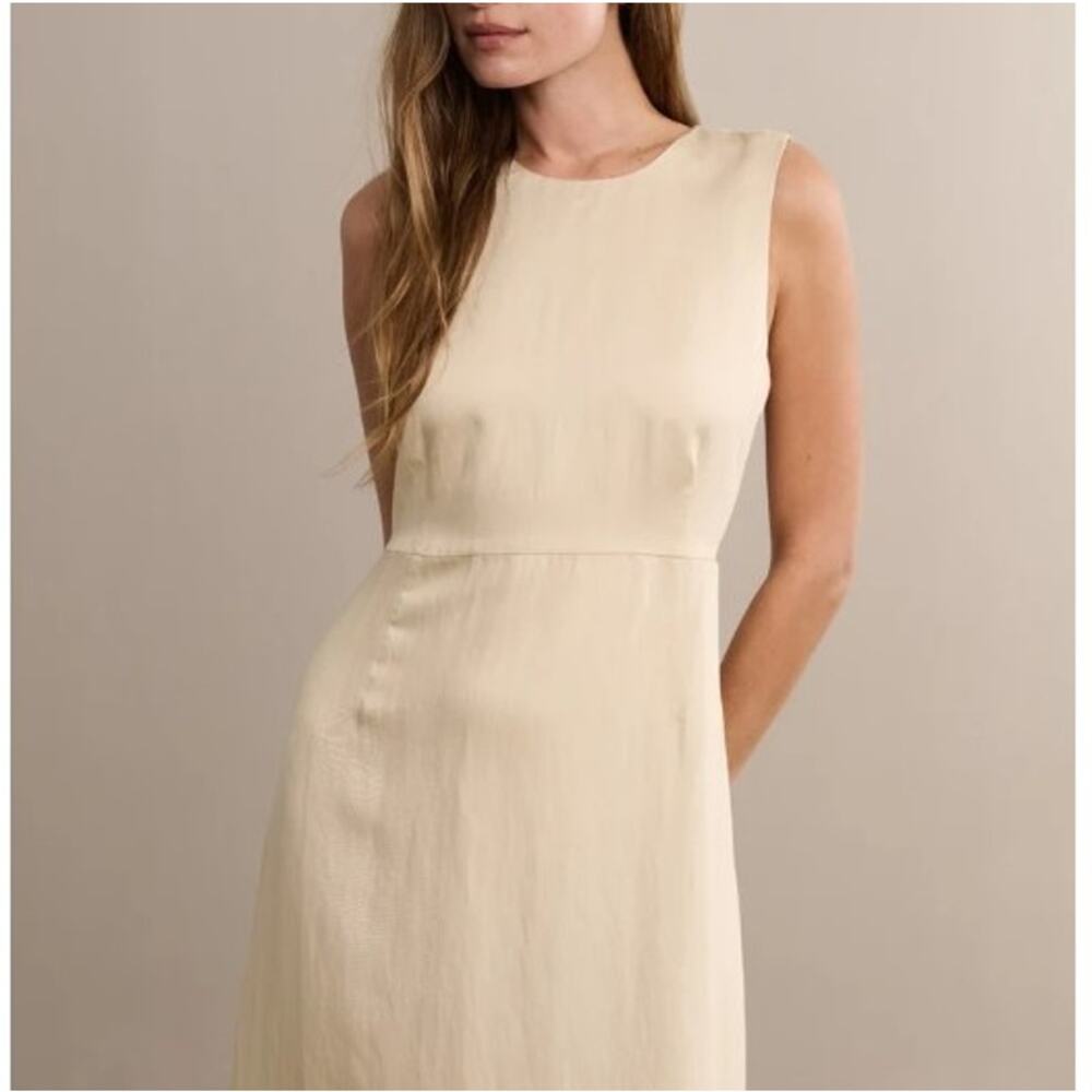 Jenni Kayne Women's Oatmeal Blair Dress Size XS - Picture 10 of 11